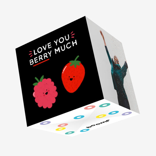 Love You Berry Much Confetti-exploding Greetings Card