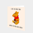 Winnie The Pooh Card