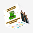 Long Live The Irish Leprechaun Hat St. Patrick's Day Confetti-exploding Greetings Card