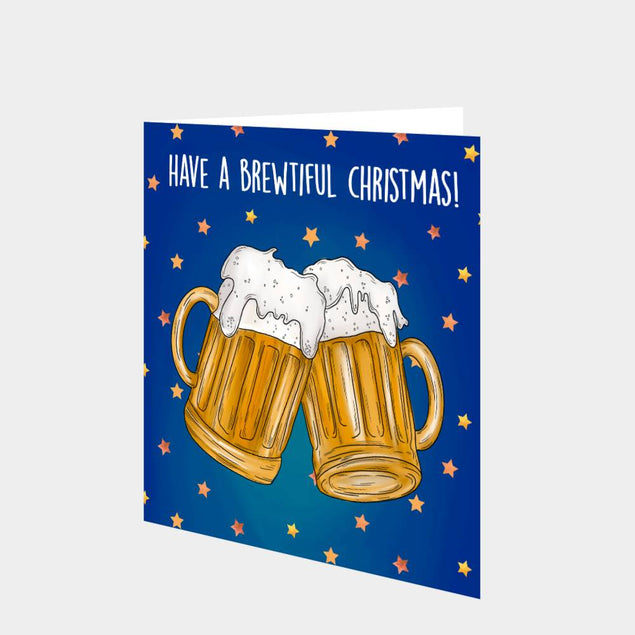 Brewtiful Christmas Card