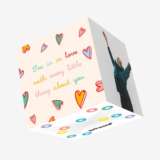 I'm So In Love Confetti-exploding Greetings Card