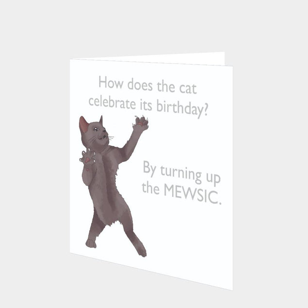 Turning Up The MEWSIC Card