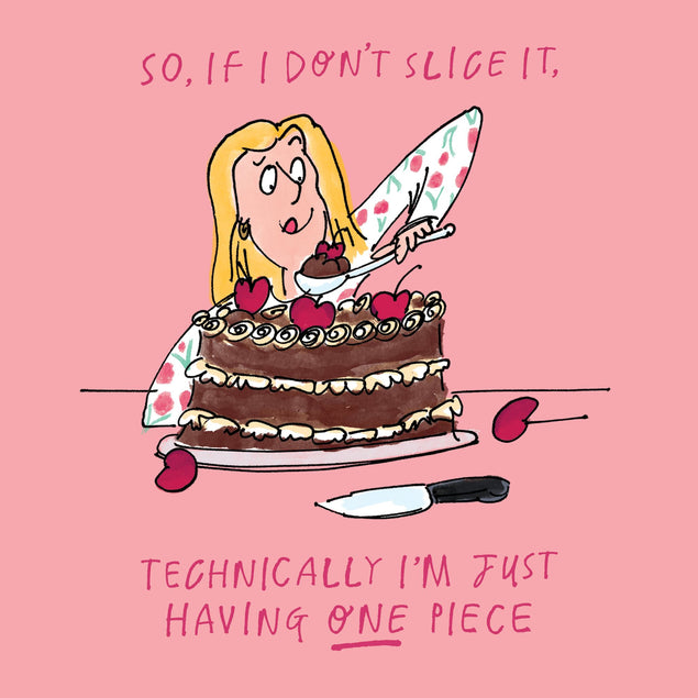 Technically I'm just having one piece Card