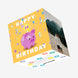 Happy 13th Birthday Piggybank Confetti-exploding Greetings Card