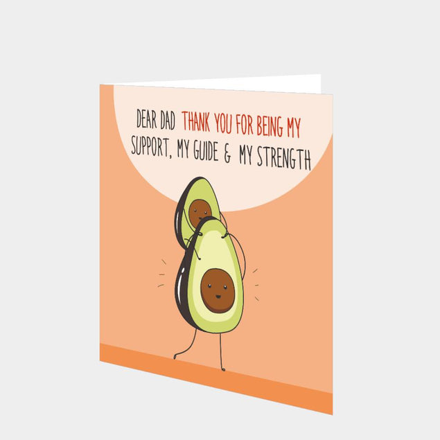 Avocado Dad Thank You Card