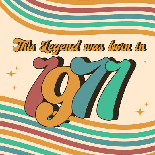 Legend Was Born In 1971 Card
