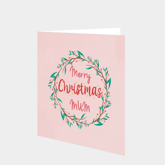 Merry Christmas Mum Card