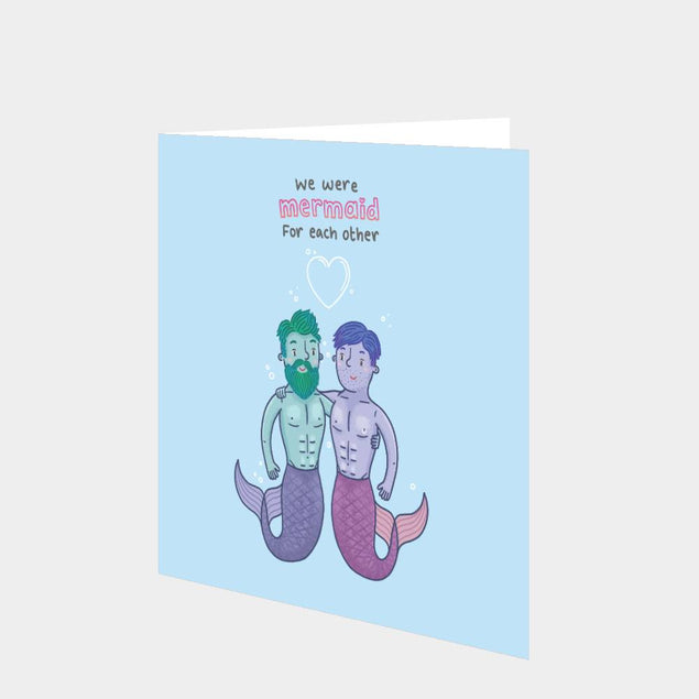 We Were Mermaid Card