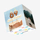 89th Happy Birthday Cake Confetti-exploding Greetings Card