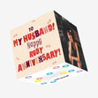 Husband Happy Ruby Anniversary Confetti-exploding Greetings Card