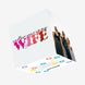 Happy Anniversary Wife LGBTQ+ Confetti-exploding Greetings Card