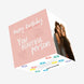 You Beautiful Person Confetti-exploding Greetings Card