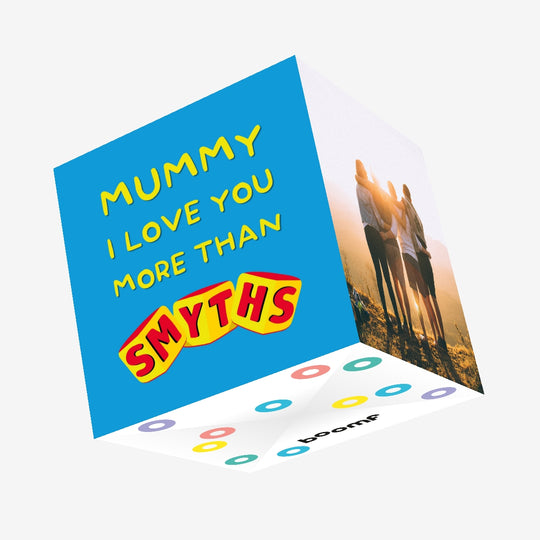 Mummy I Love You More Than Confetti-exploding Greetings Card