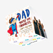 Dad You Are My Favorite Don't Tell Mum Confetti-exploding Greetings Card