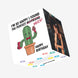 Happy Birthday Boyfriend Cactus Prick Confetti-exploding Greetings Card