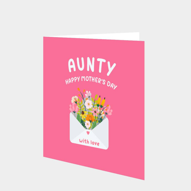 Aunty Mother's Day Card