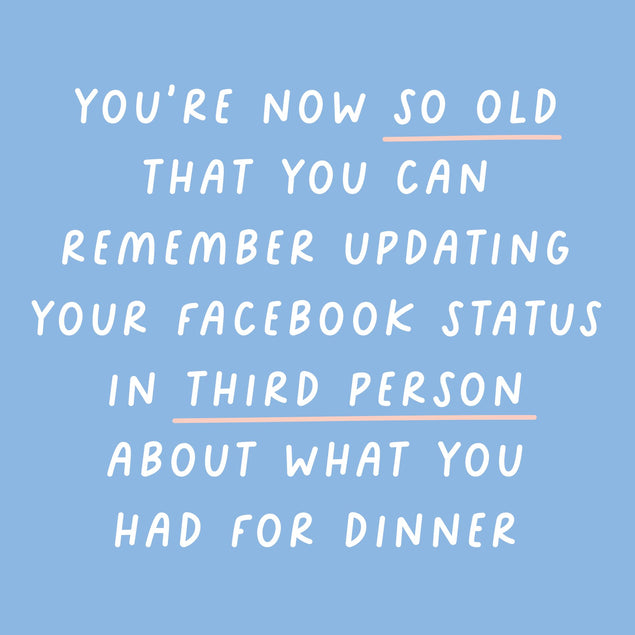 Facebook Status Update Card Boomf