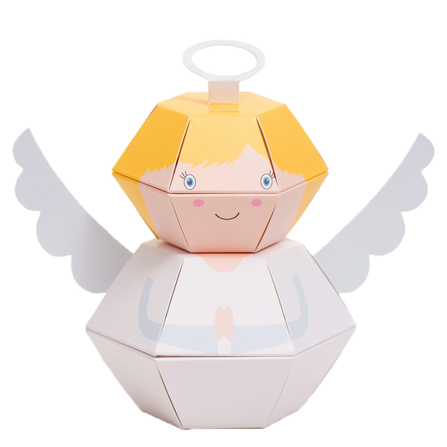 Angel Personalised 3D Pop-up Confetti Wild Card