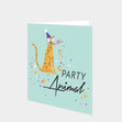 Party Animal Leopard Greeting Card