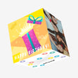 Happy Birthday Surprise Gift Confetti-exploding Greetings Card