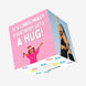 Oprah Everybody Gets A Hug! Christmas Confetti-exploding Greetings Card