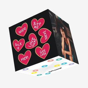 Love Sucks Valentine's Day Confetti-exploding Greetings Card