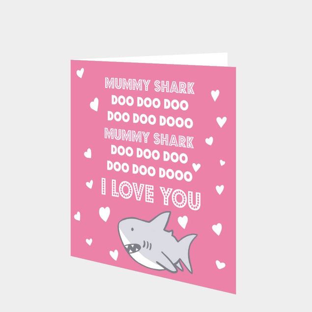 Mummy Shark Card