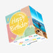 Happy Birthday Balloon Confetti-exploding Greetings Card