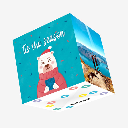 Tis The Season Confetti-exploding Greetings Card