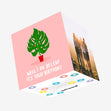 Plant Beleaf Birthday Confetti-exploding Greetings Card