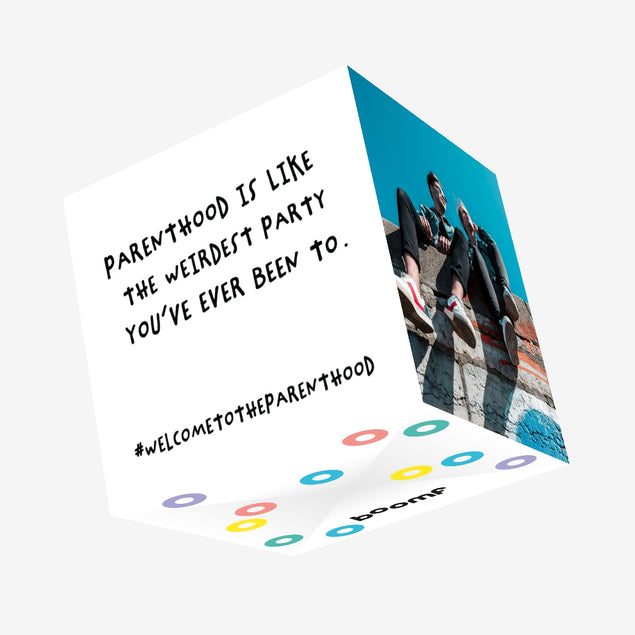 Weirdest Party Confetti-exploding Greetings Card