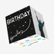 Birthday Smiles Black & White Confetti-exploding Greetings Card
