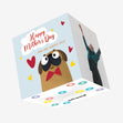 Happy Mother's Day From Your Sweetest Child Adorable Pug Confetti-exploding Greetings Card