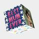 Best Mum Ever Bomb 3D Cube Card