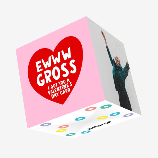 Ewww Gross Valentine's Day Confetti-exploding Greetings Card