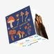 Mushroom Happy Birthday Confetti-exploding Greetings Card