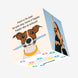 Ha-pee Dog Back To School Jack Russell Confetti-exploding Greetings Card