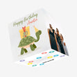 Turtle Auntie 30th Birthday Confetti-exploding Greetings Card