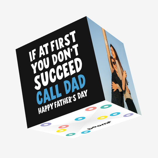 Call Dad Funny Father's Day Confetti-exploding Greetings Card