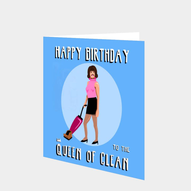 The Queen of Clean Card
