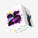 Cool Colorful Graffiti Happy 25th Birthday Confetti-exploding Greetings Card