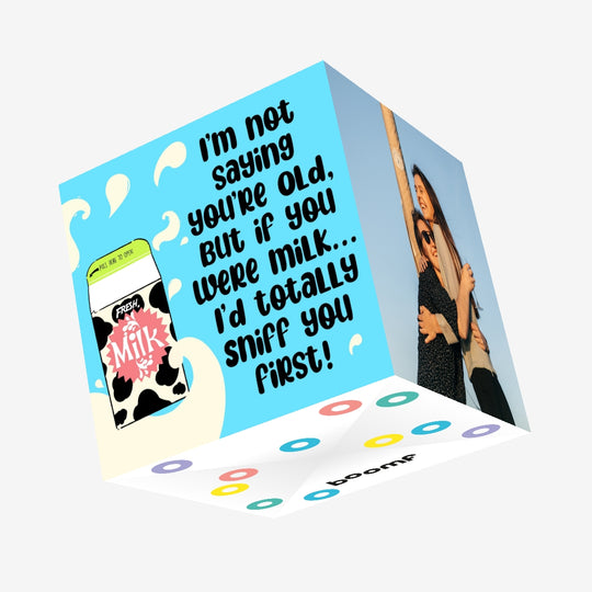 Sniff You First Birthday Confetti-exploding Greetings Card