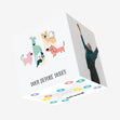 Dogs Before Dudes Confetti-exploding Greetings Card