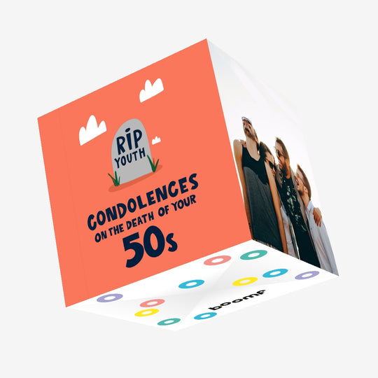 RIP Youth 60th Birthday Confetti-exploding Greetings Card