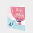 Happy Birthday Pink Balloon Card