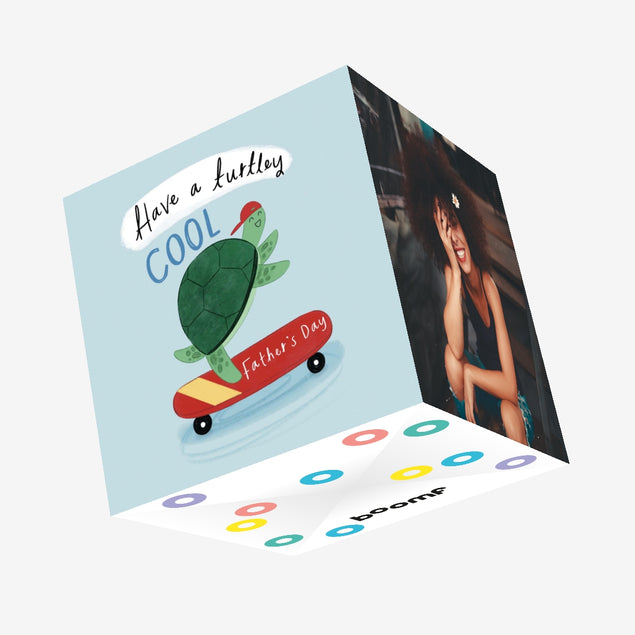 Have A Turtley Cool Father's Day Confetti-exploding Greetings Card