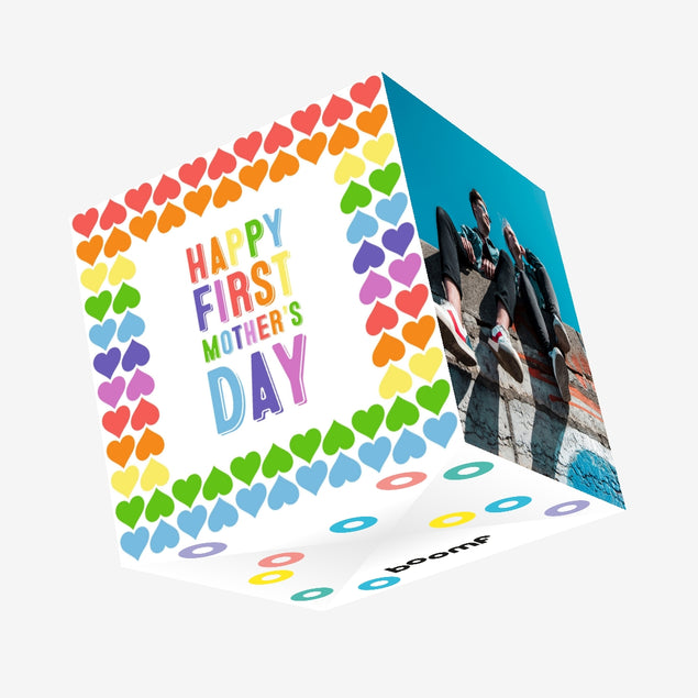 First Mother's Day Confetti-exploding Greetings Card