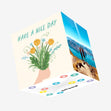Have A Nice Day Bouquet Confetti-exploding Greetings Card
