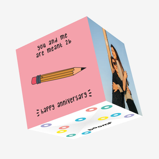 Meant 2b Confetti-exploding Greetings Card