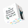 Happy First Christmas My Four-Legged Child Confetti-exploding Greetings Card